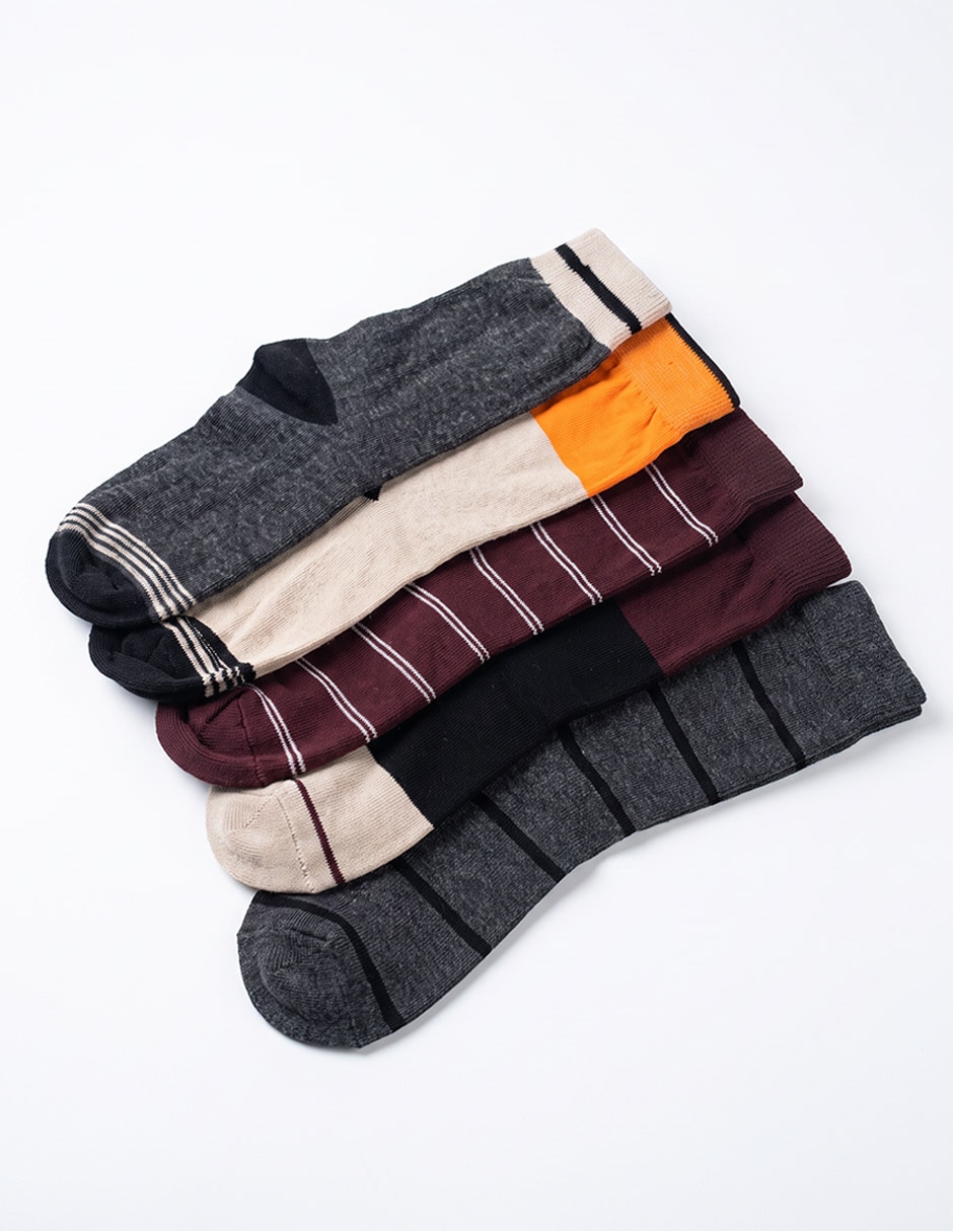 Set de calcetín de algodón para niño 5 pares