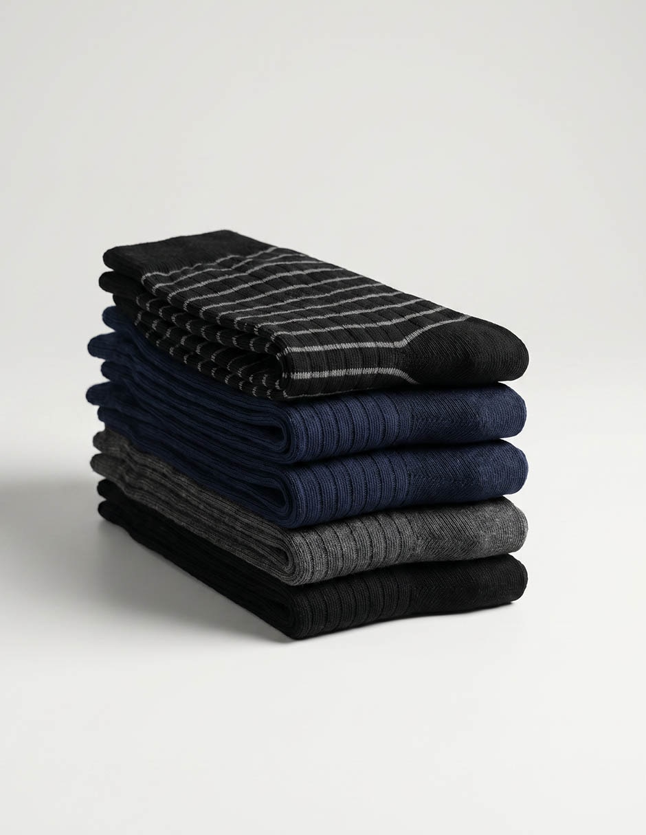 Set calcetín de algodón para niño 5 pares 2