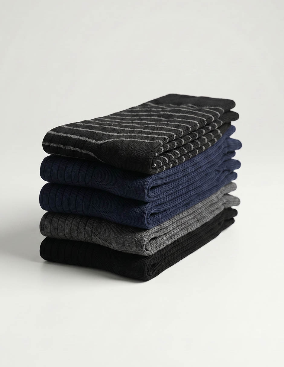Set calcetín de algodón para niño 5 pares 3