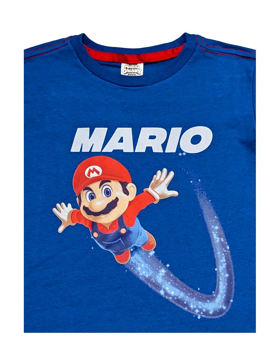 Conjunto pijama mario bros mario bros infantil niño