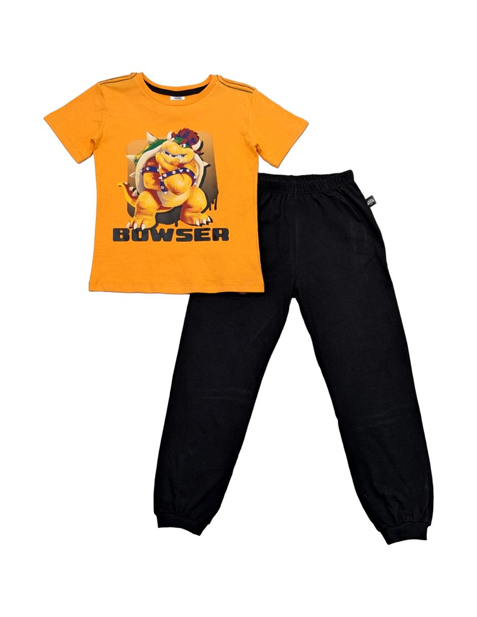Conjunto pijama mario bros mario bros infantil niño