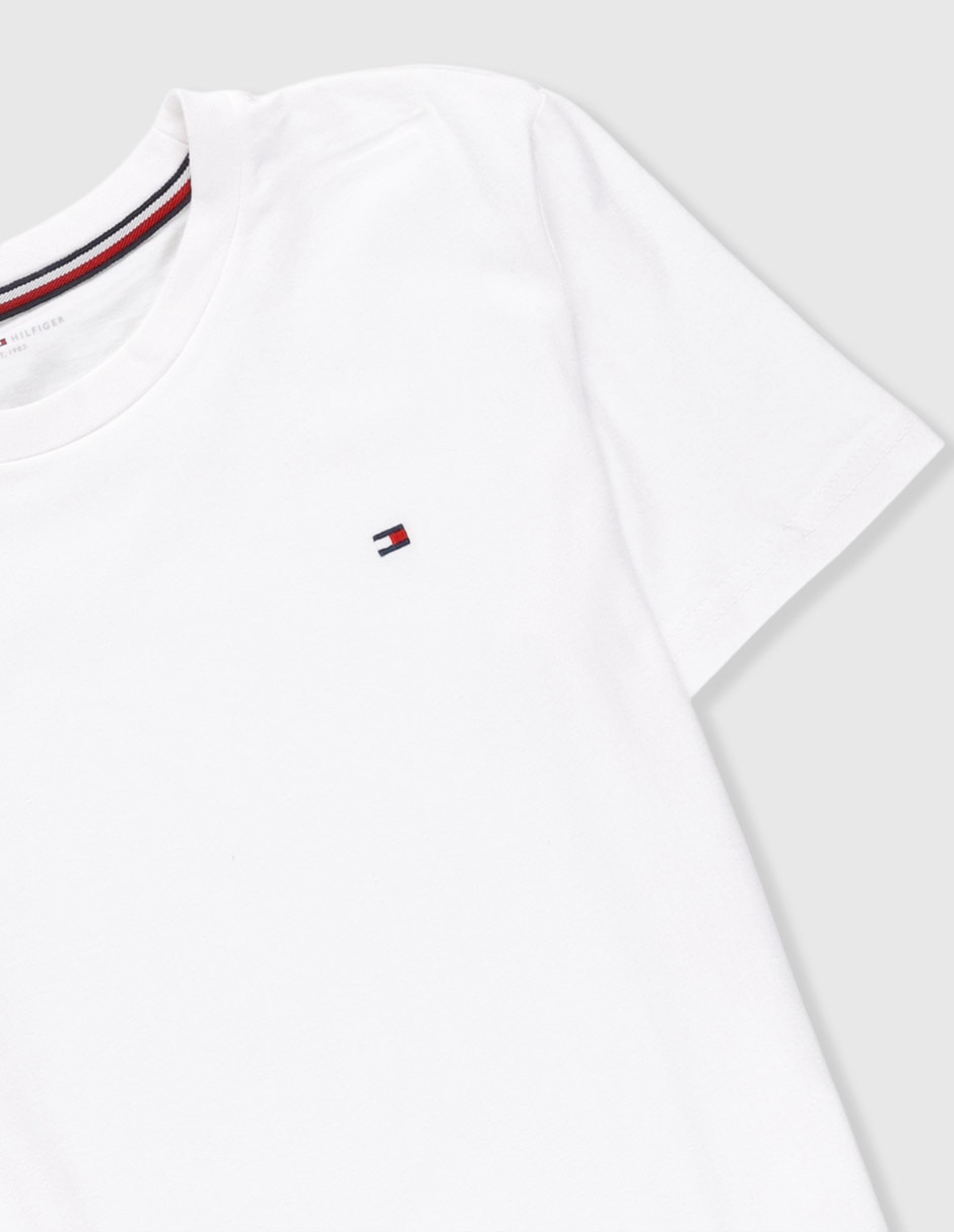 Set camiseta cuello redondo Tommy para niño