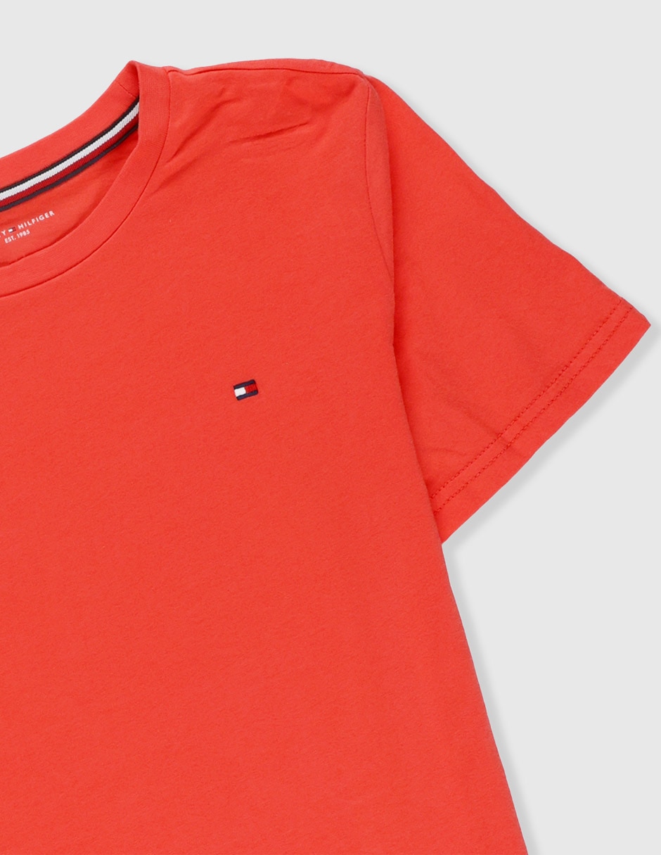 Set camiseta cuello redondo Tommy para niño