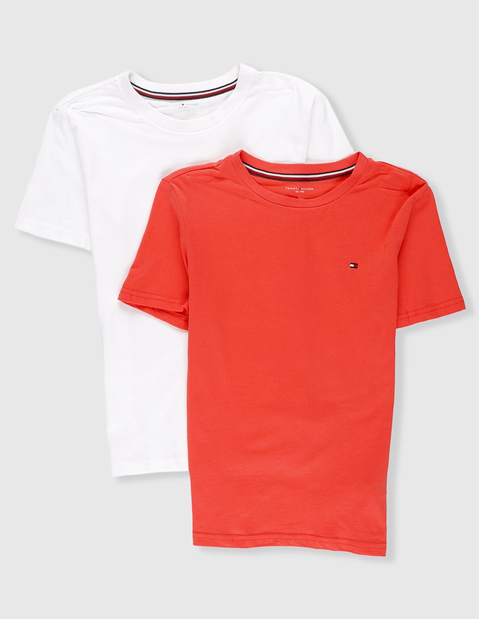 Set camiseta cuello redondo para niño