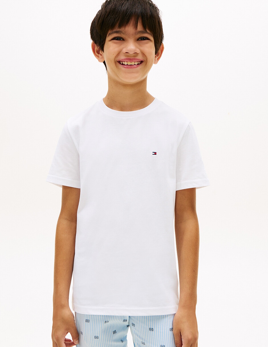 Set camiseta cuello redondo para niño 2