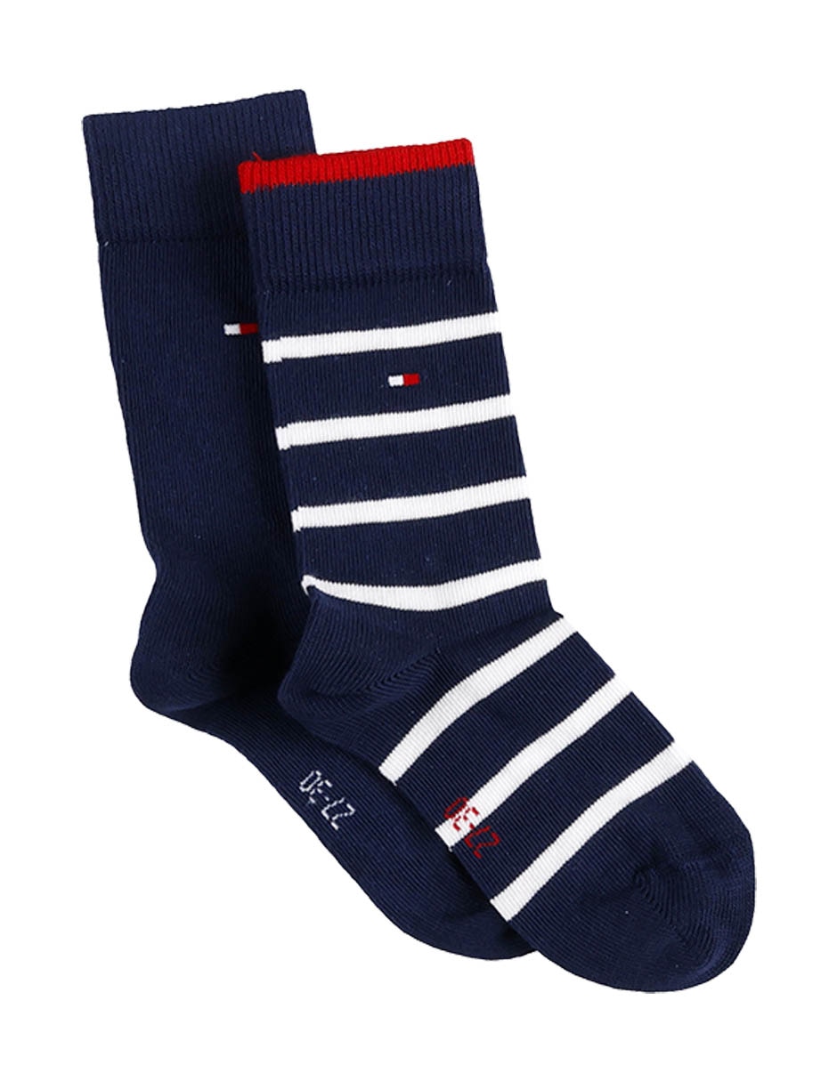 Set de calcetín Hilfiger de algodón para niño 2 pares 1