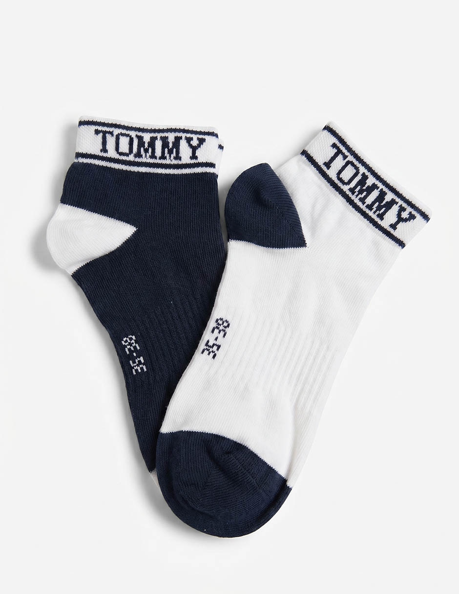 Set de calcetín Hilfiger de algodón para niño 2 pares