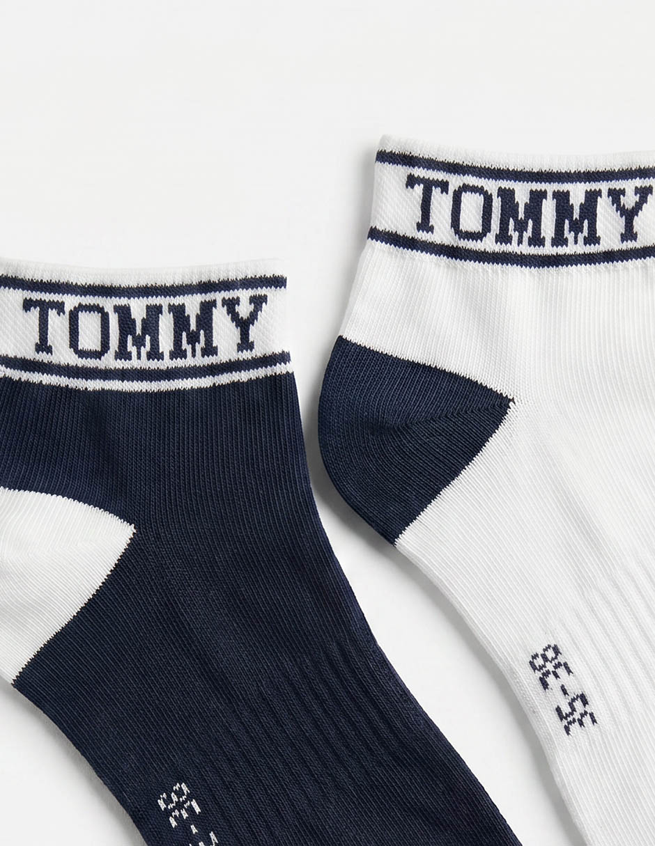 Set de calcetín Tommy de algodón para niño 2 pares