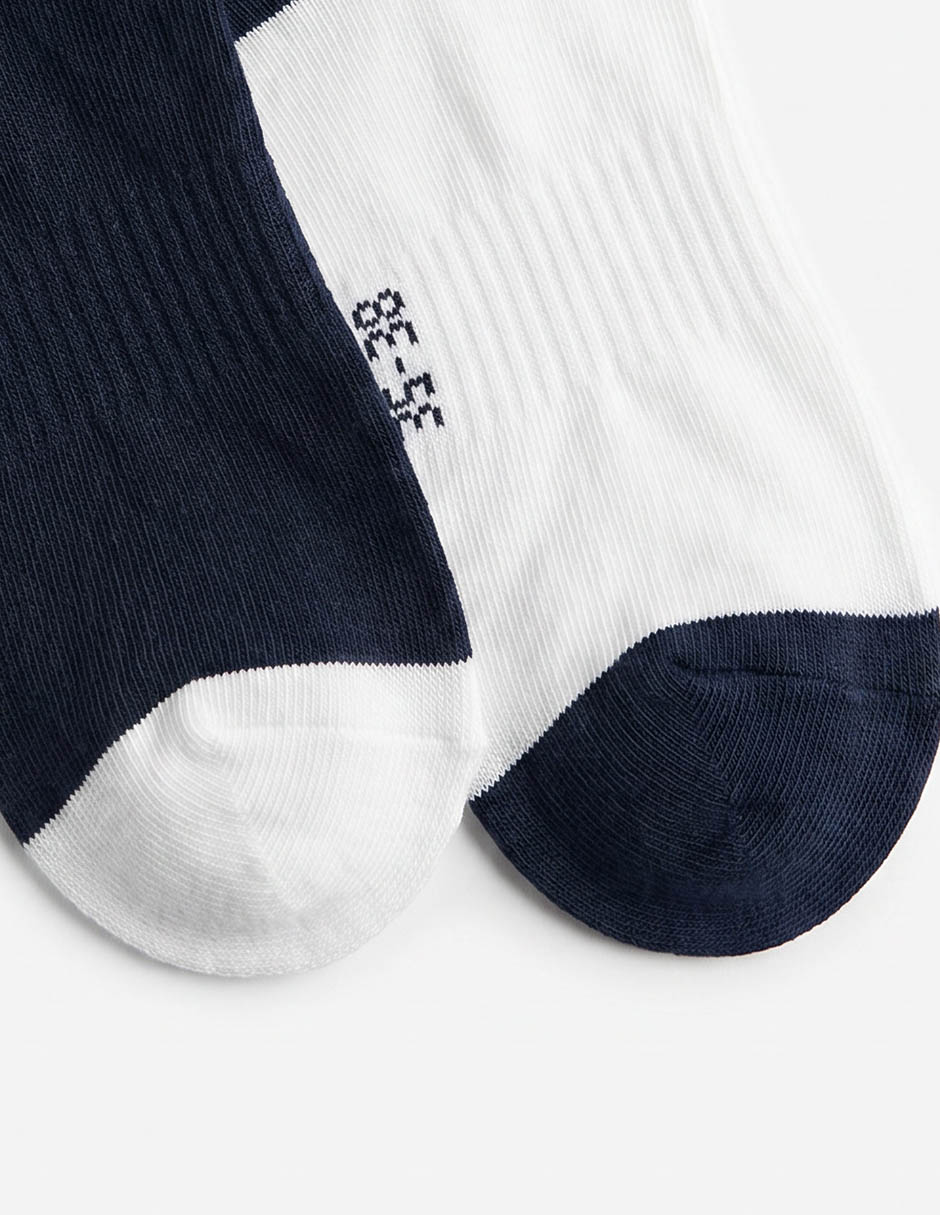 Set de calcetín Tommy de algodón para niño 2 pares