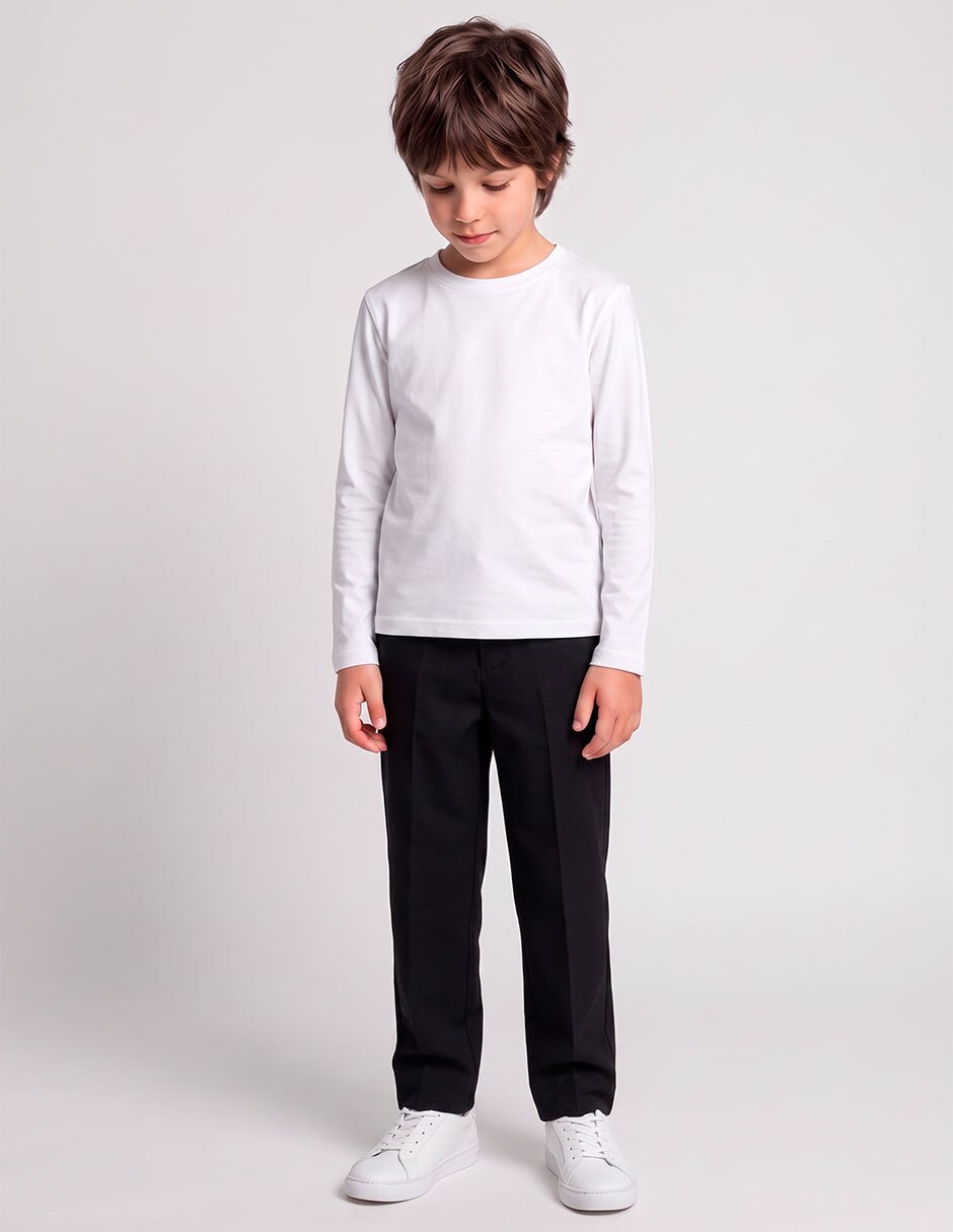 Camiseta cuello redondo para niño Camiseta cuello redondo para niño