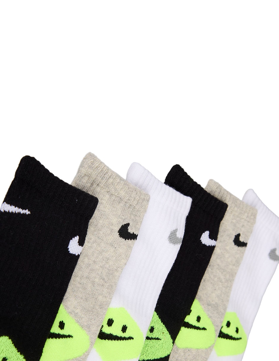 Set calceta Nike de algodón para niño 6 pares