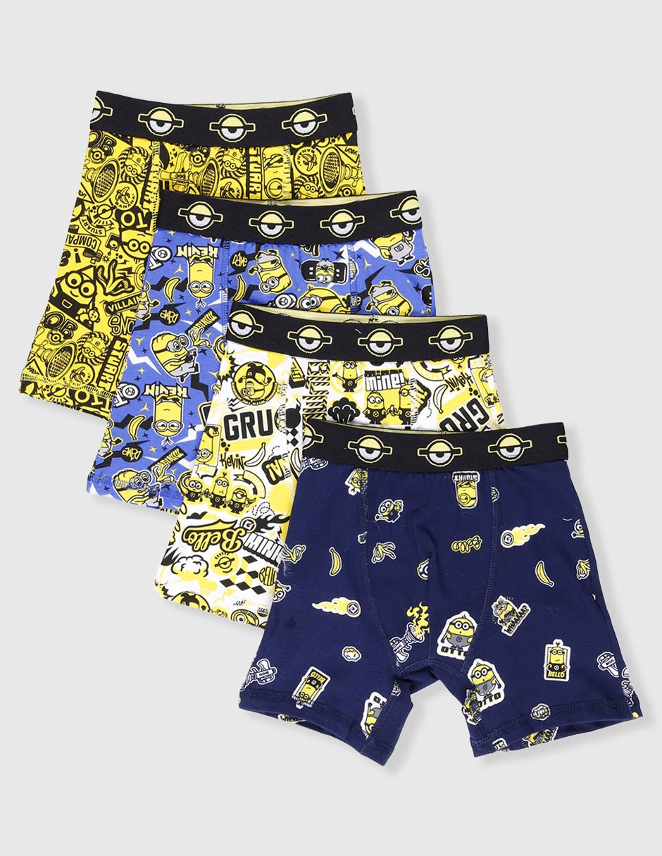 Set bóxer de algodón para niño Set bóxer de algodón para niño