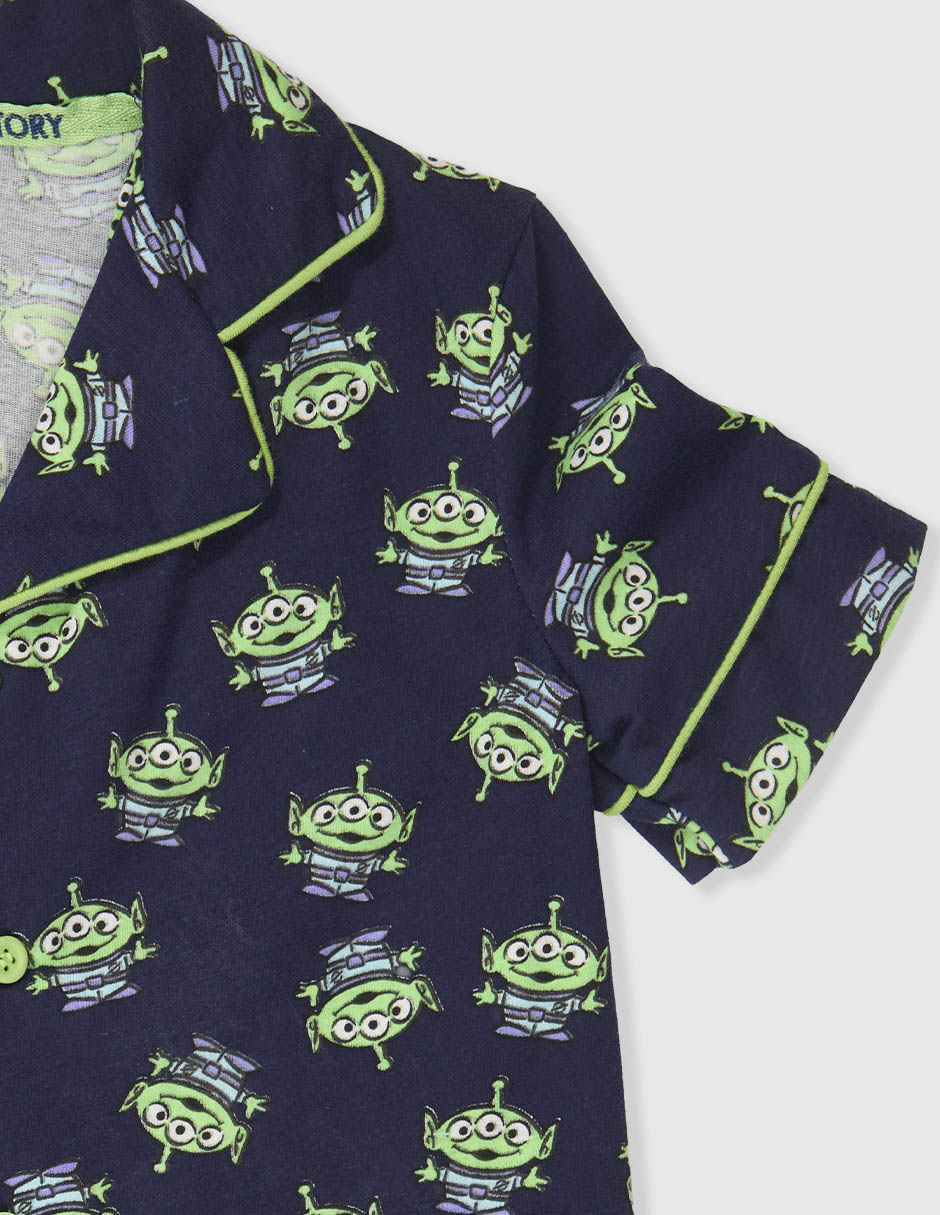 Conjunto Pijama Toy Story Alien Para Niño