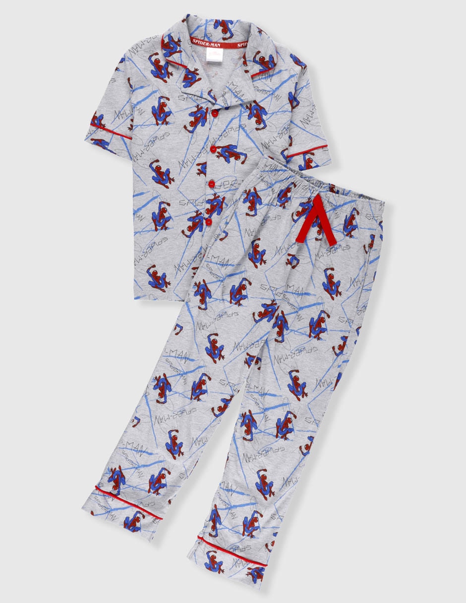 Conjunto pijama spider-man para niño 2