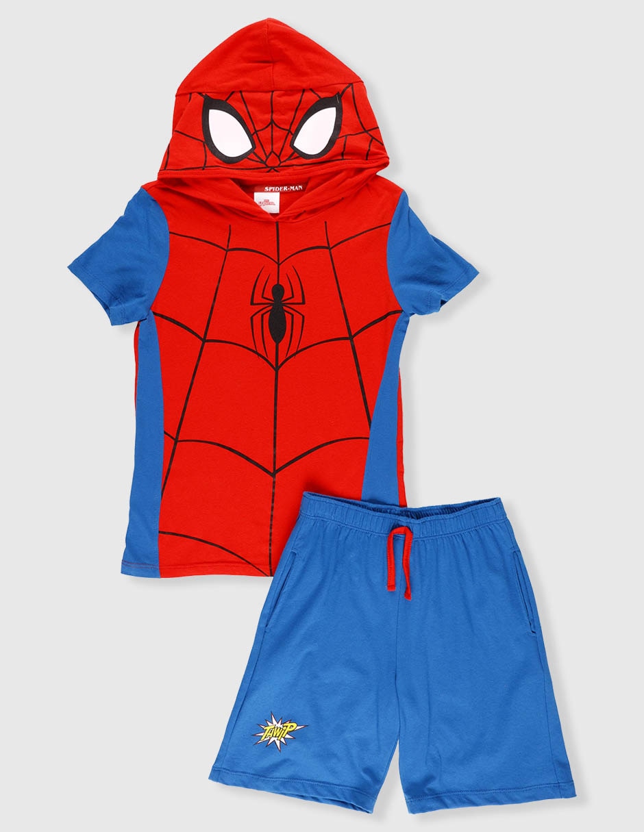 Conjunto pijama spider-man para niño 2