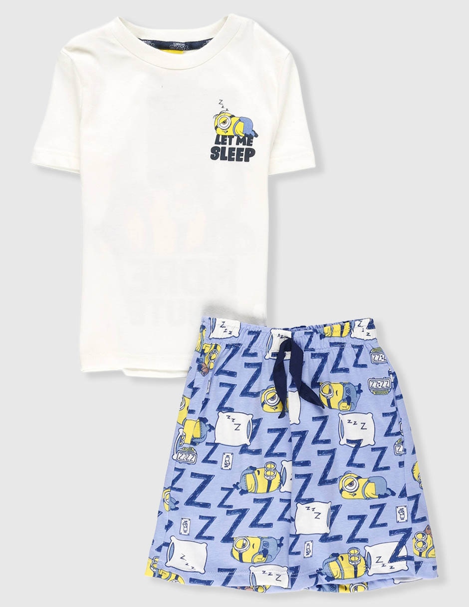 Conjunto pijama minions para niño 3