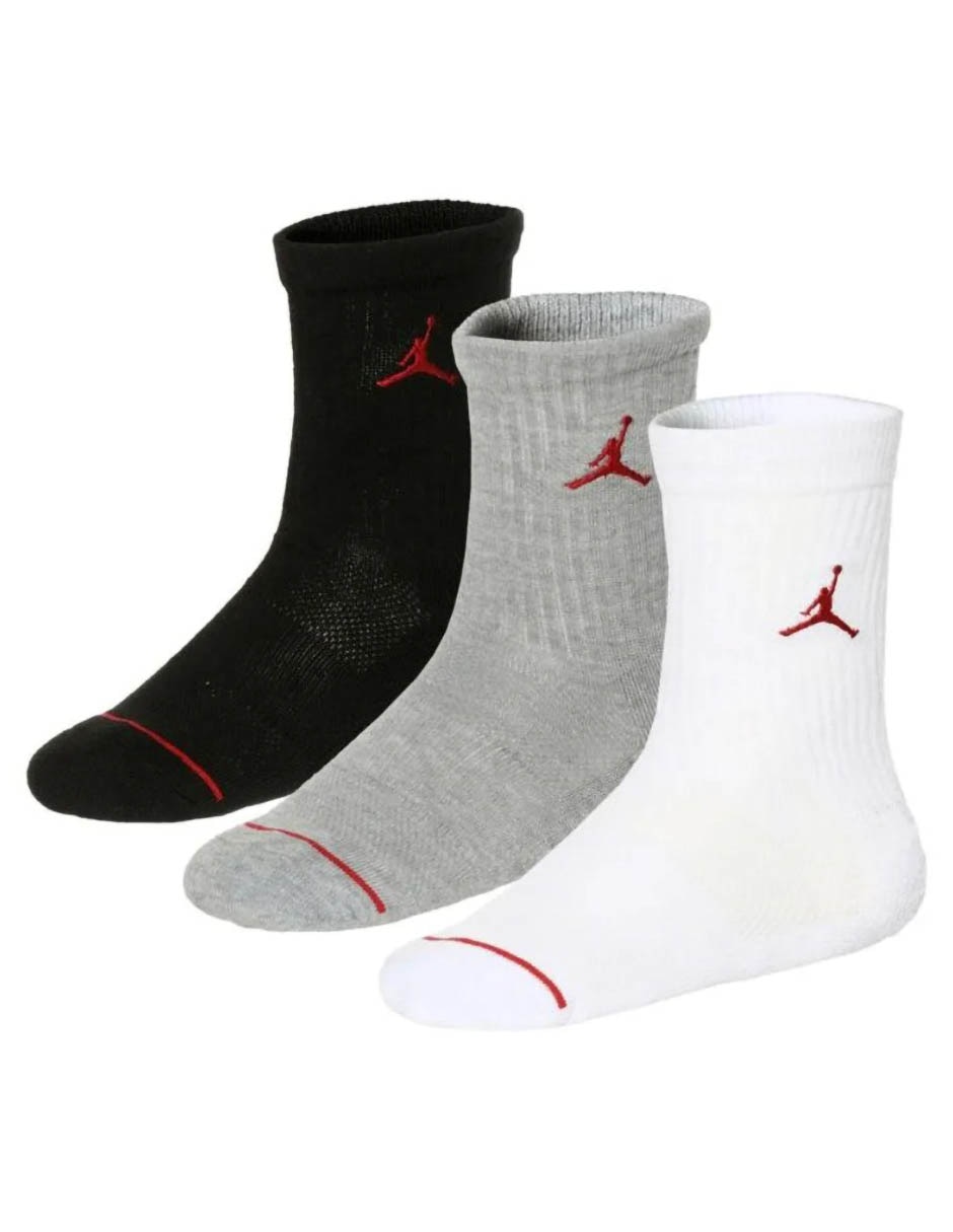 Calcetín Jordan de algodón para hombre 3 pares