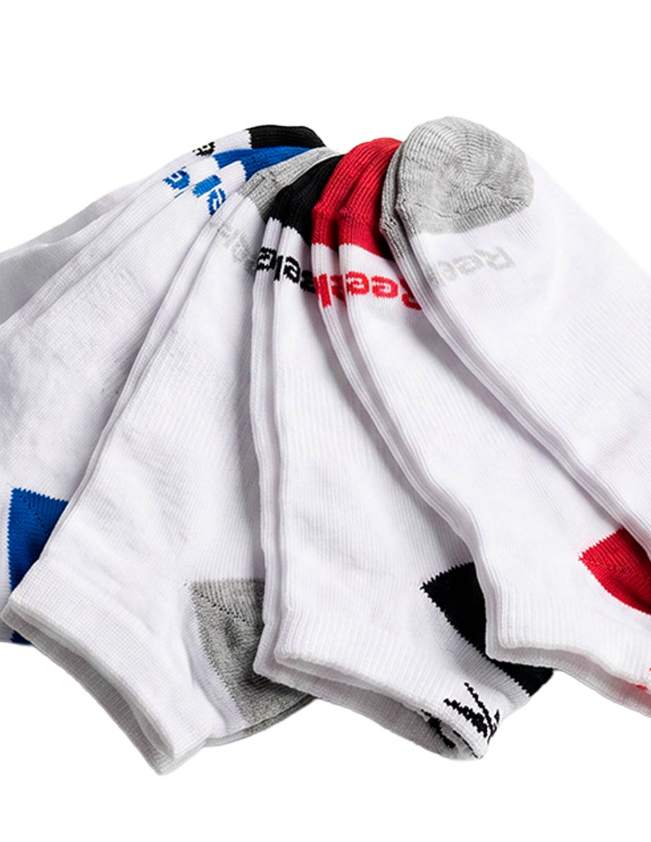 Set de tin Reebok de algodón para niño 6 pares