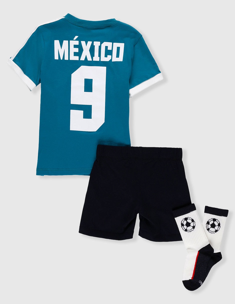 Conjunto Pijama Creysi Mundial Para (Si Aplica) Niño