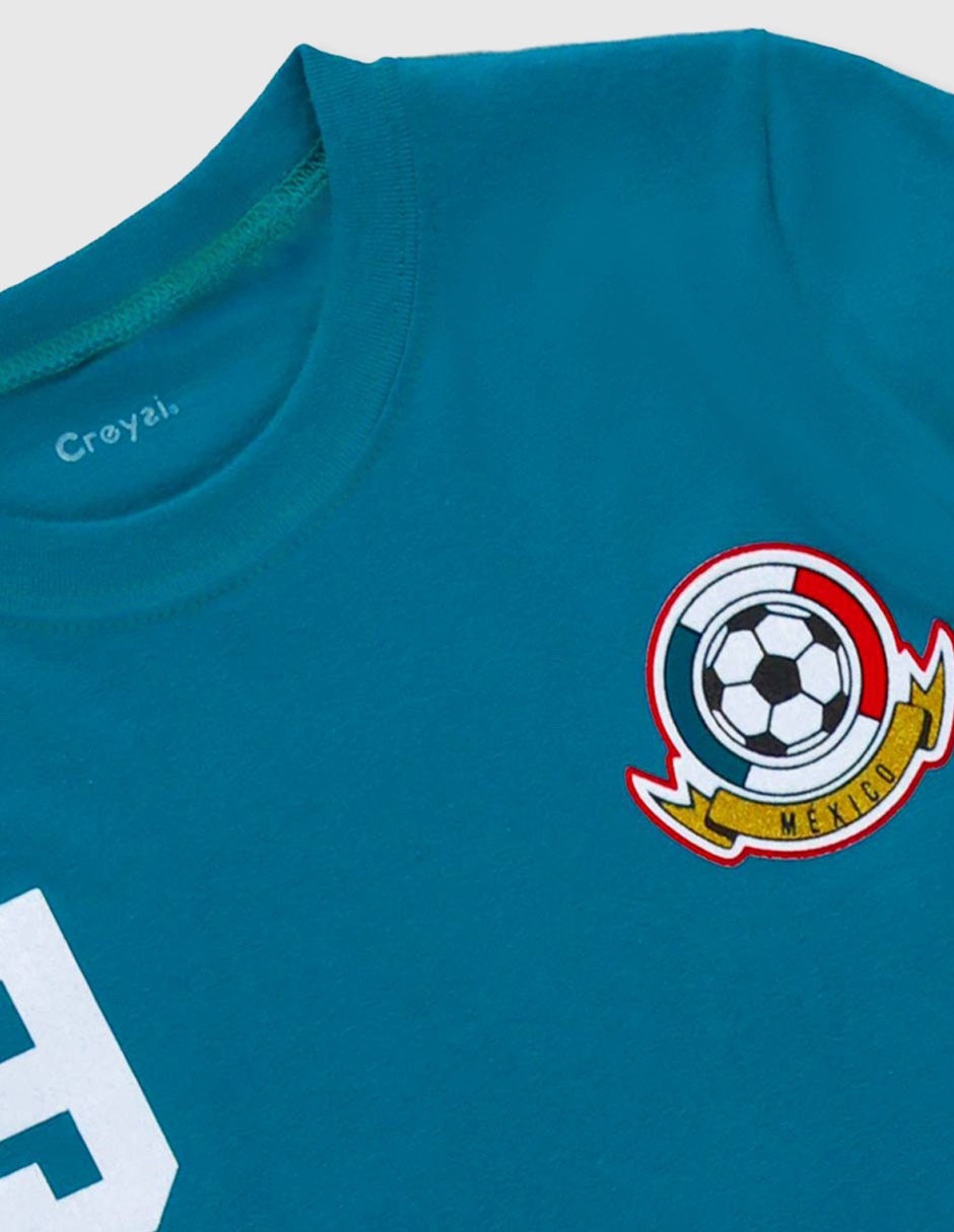 Conjunto Pijama Creysi Mundial Para (Si Aplica) Niño