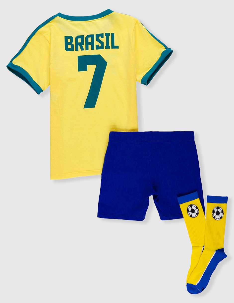Conjunto Pijama Mundial Para (Si Aplica) Niño