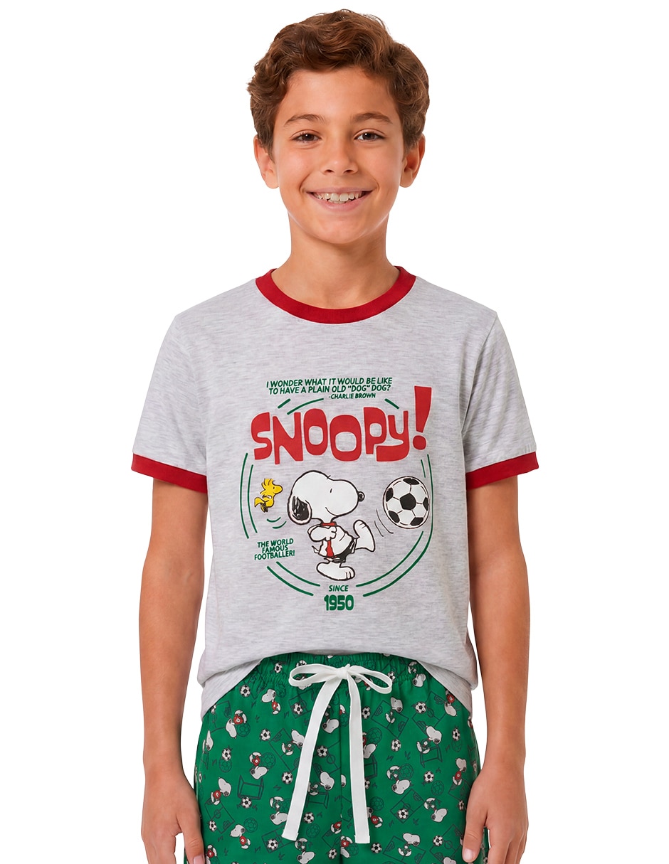 Conjunto pijama snoopy para niño