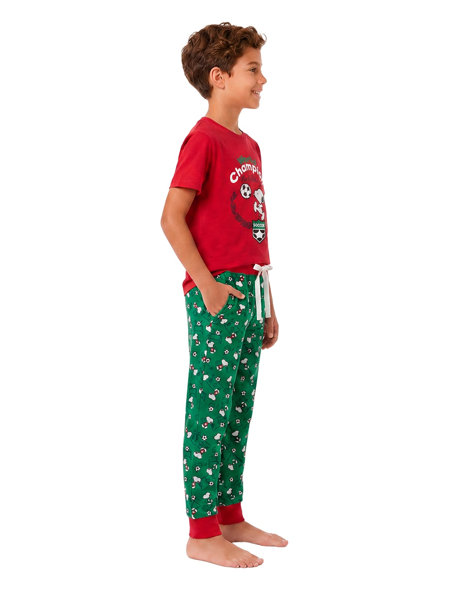 Conjunto pijama snoopy para niño