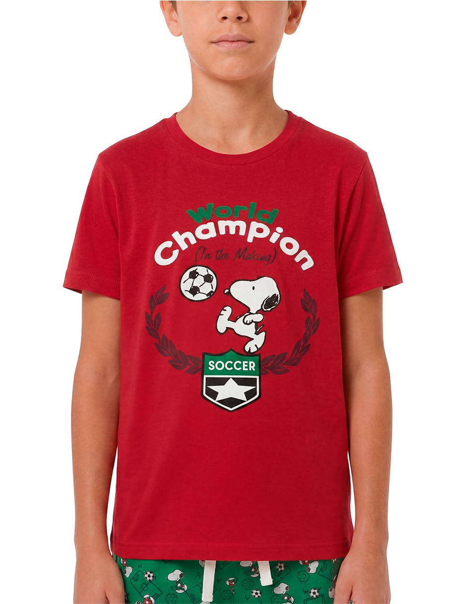 Conjunto pijama snoopy para niño