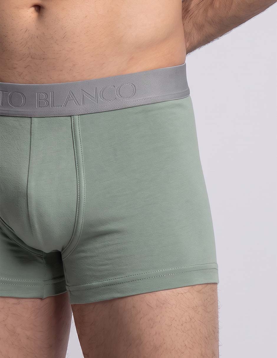 Set bóxer punto blanco de algodón para niño 2