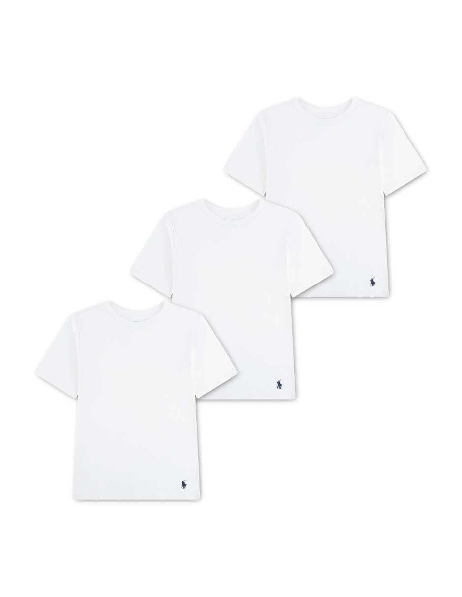 Set playera Básicos manga corta para niño Set playera Básicos manga corta para niño