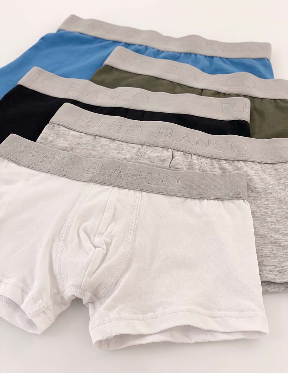 Set bóxer de algodón para niño 3