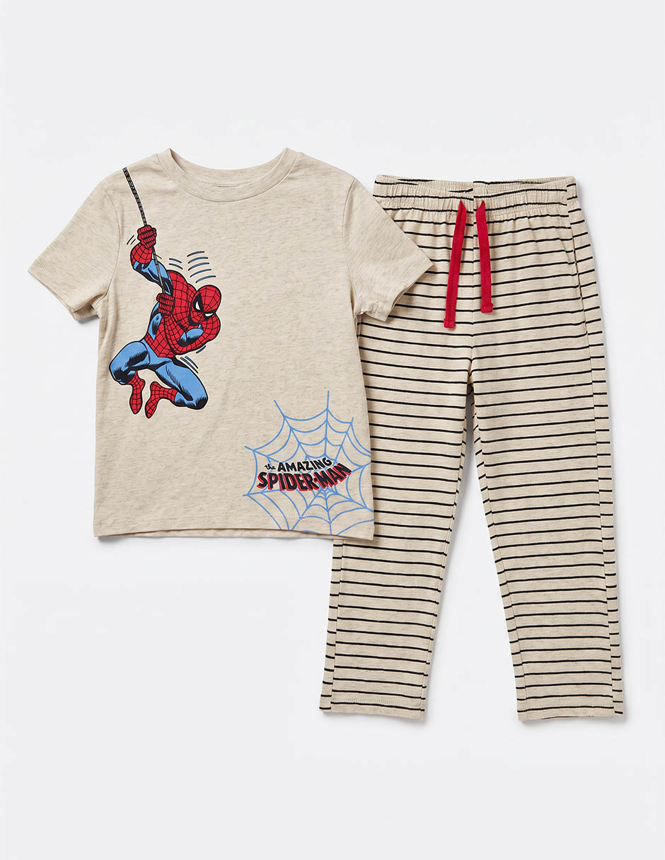 Conjunto Pijama Spider-Man Para Niño 2