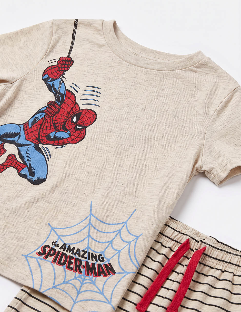 Conjunto Pijama Spider-Man Para Niño 4