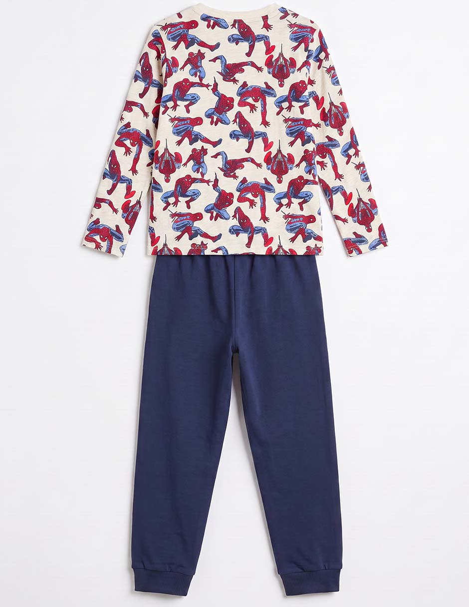 Conjunto pijama spider-man para niño 3