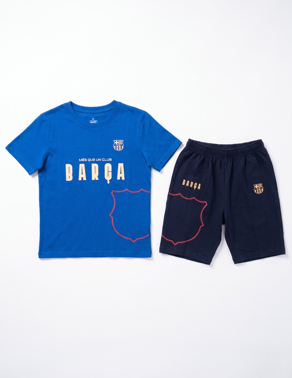 Conjunto pijama Barcelona para Infantil niño 3