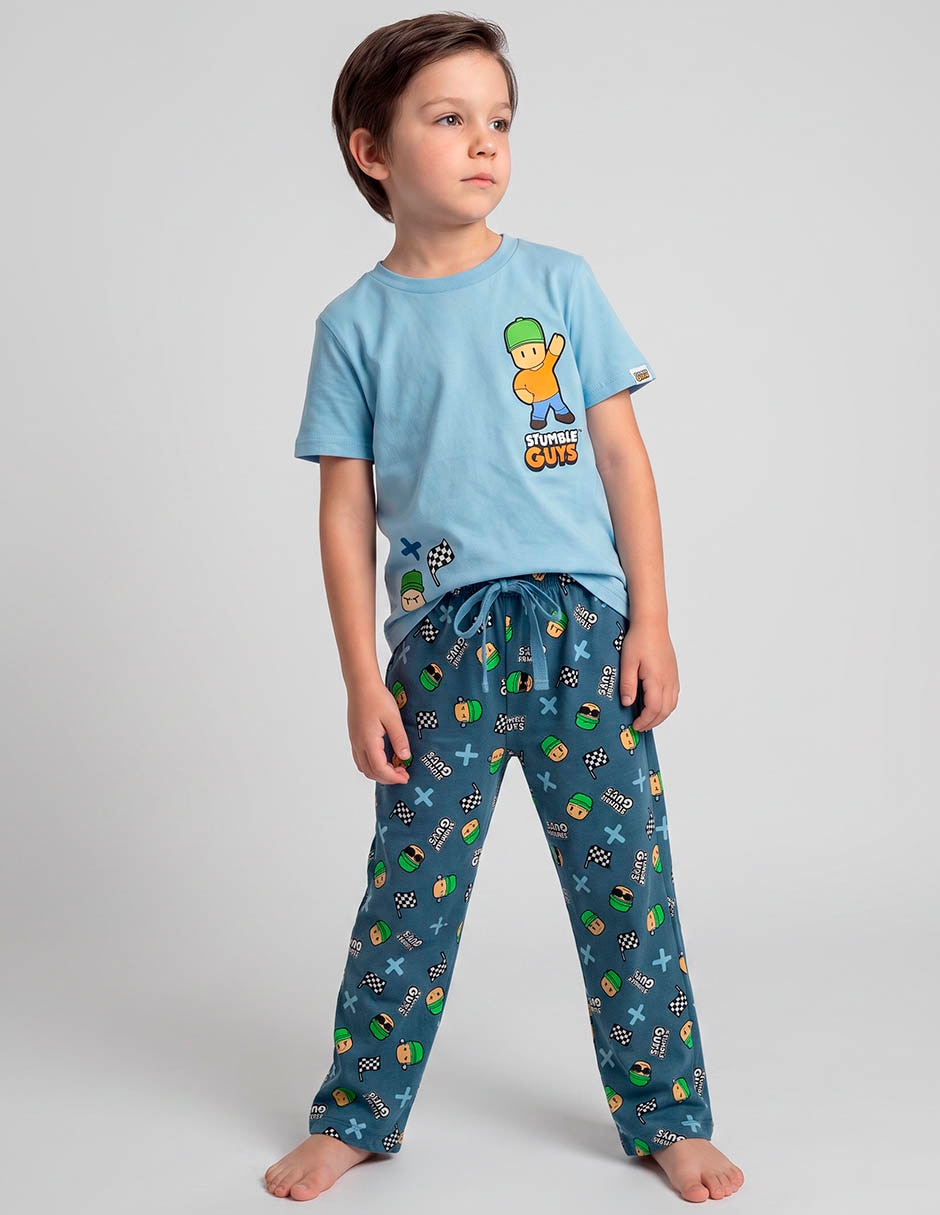 Conjunto Pijama Stumble Guys para niño Conjunto Pijama Stumble Guys para niño