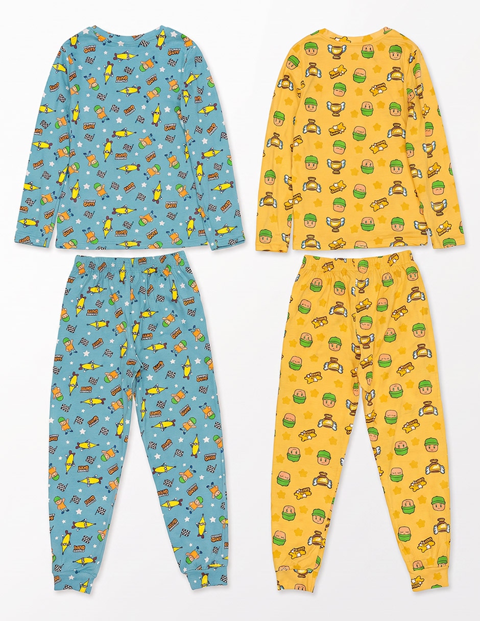 Conjunto pijama stumble guys para niño 5