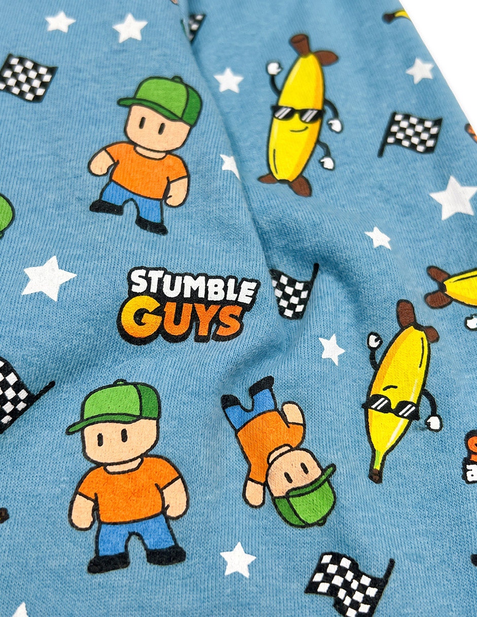 Conjunto pijama stumble guys para niño 4