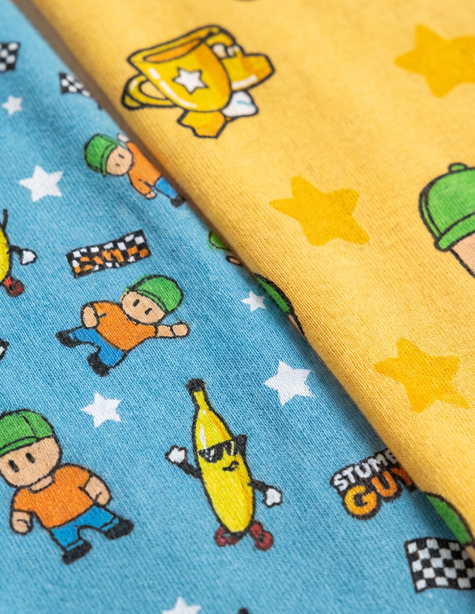 Conjunto pijama stumble guys para niño 3