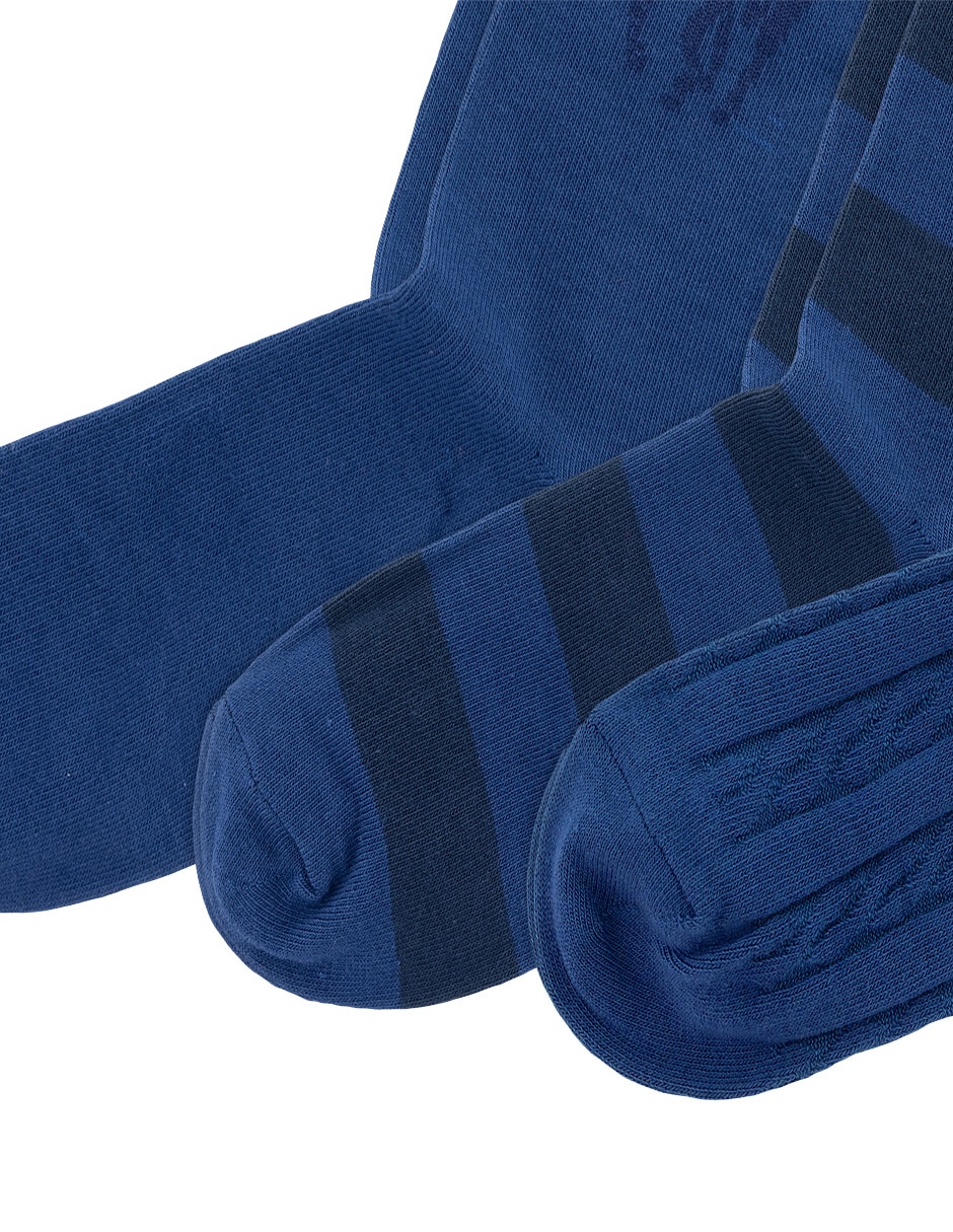 Calcetín de algodón para infantil niño 3 pares 3
