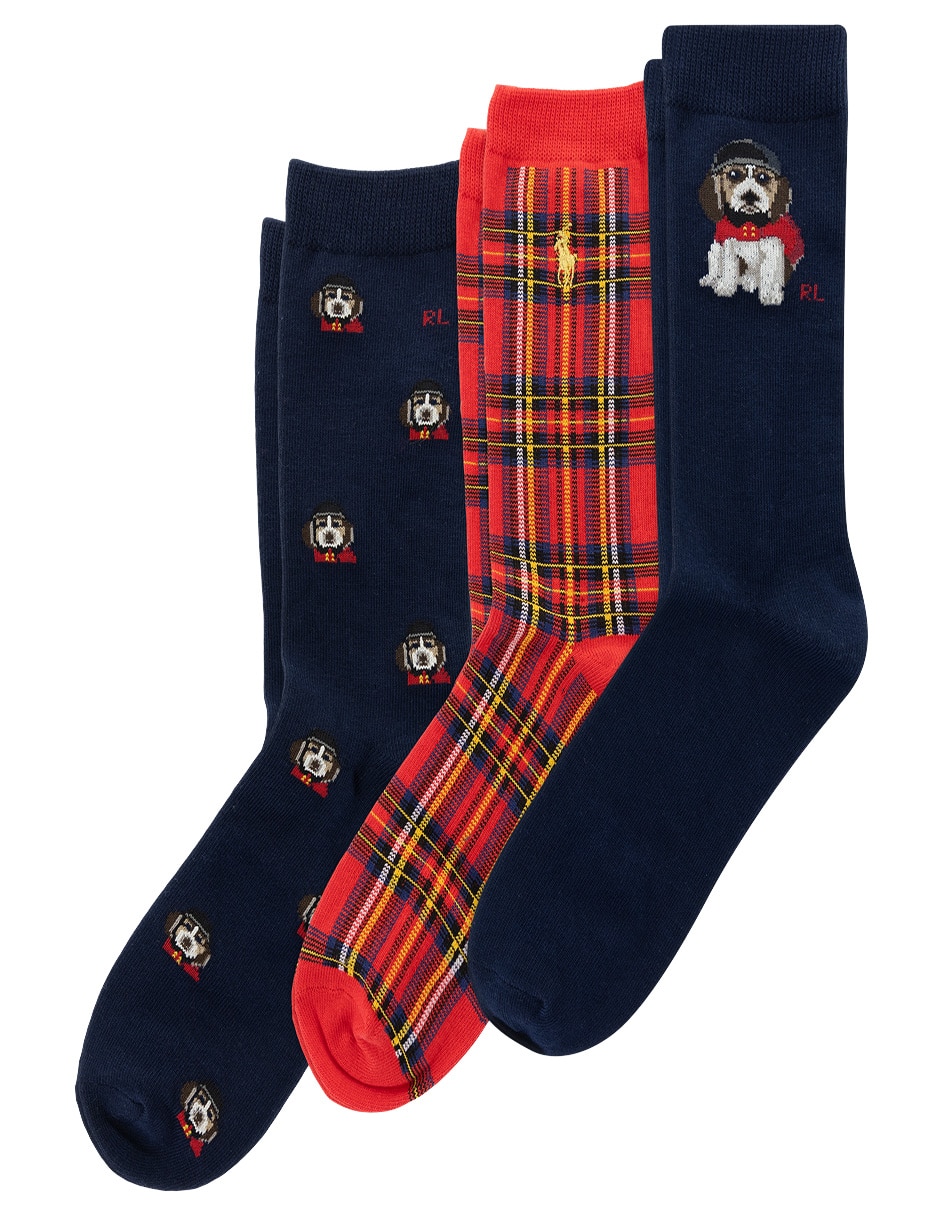 Set calcetín de algodón para niño 3 pares