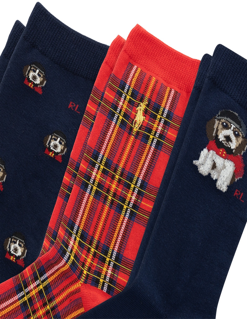 Set calcetín de algodón para niño 3 pares 2
