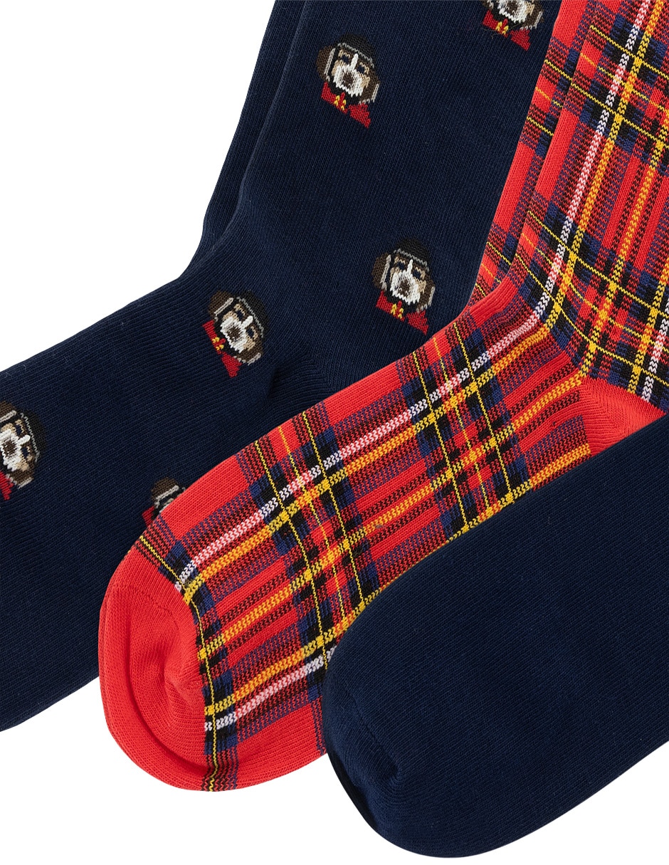 Set calcetín de algodón para niño 3 pares 3