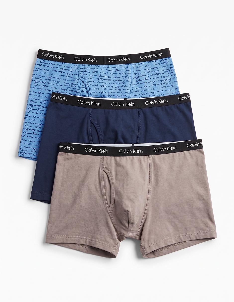 Set bóxer calvin klein para niño