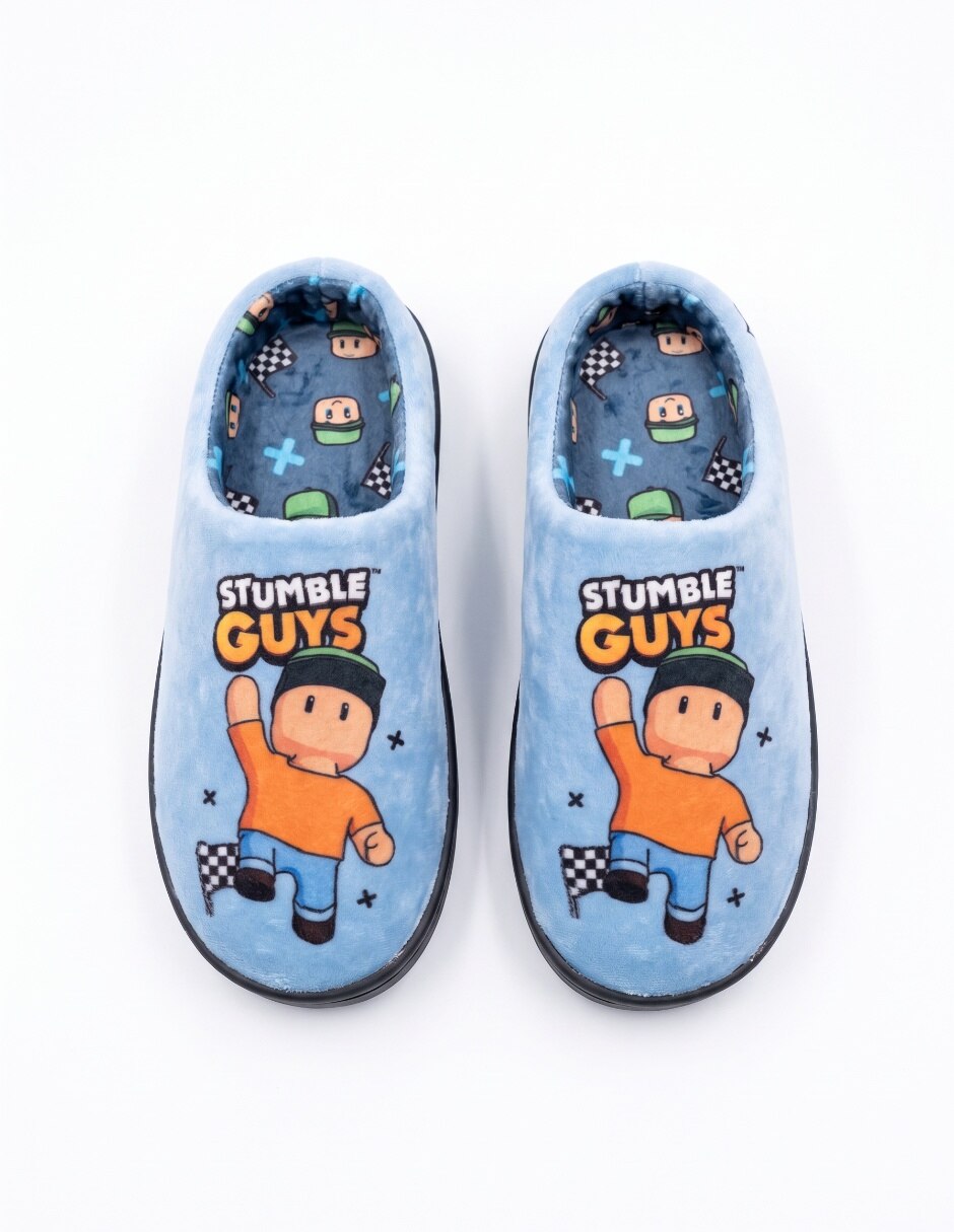 Pantufla stumble guys para niño 3