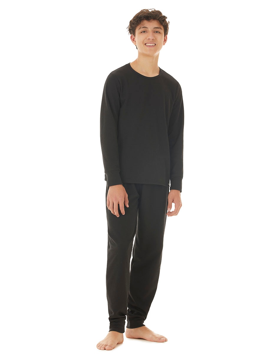 Conjunto pijama thermal program para niño 3