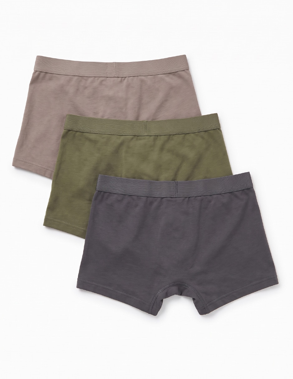 Set bóxer calvin klein para niño 3