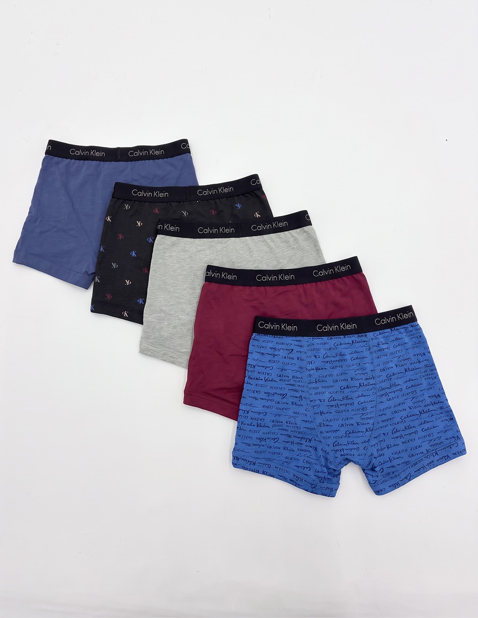 Set bóxer calvin klein para niño 3