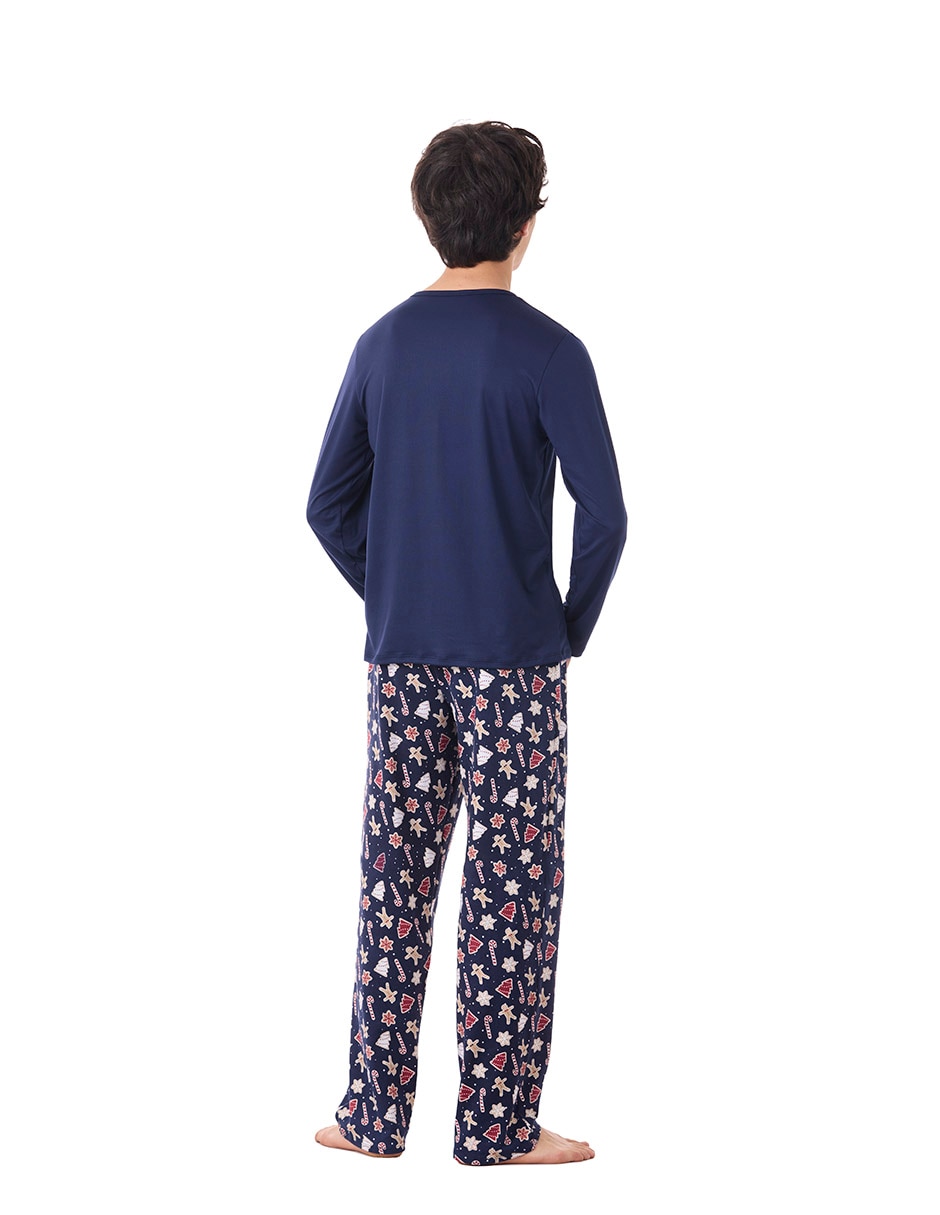 Conjunto pijama cookie man para niño 4