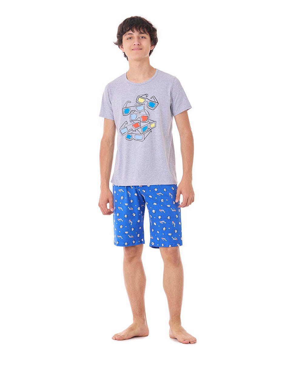 Conjunto pijama pop & play para niño